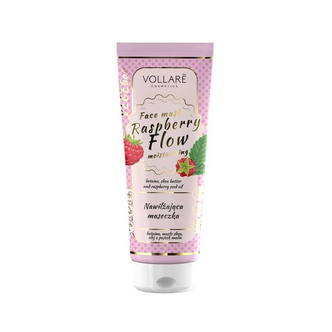 VEGEbar Raspberry Flow nawilżająca maseczka do twarzy 100 ml