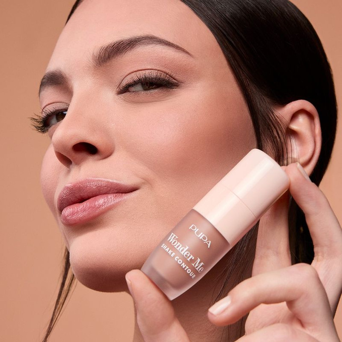 PUPA Milano Wonder Me Shake Contour Bronzer do konturowania wpłynie 007 Baileys Coffee, 5,5ml