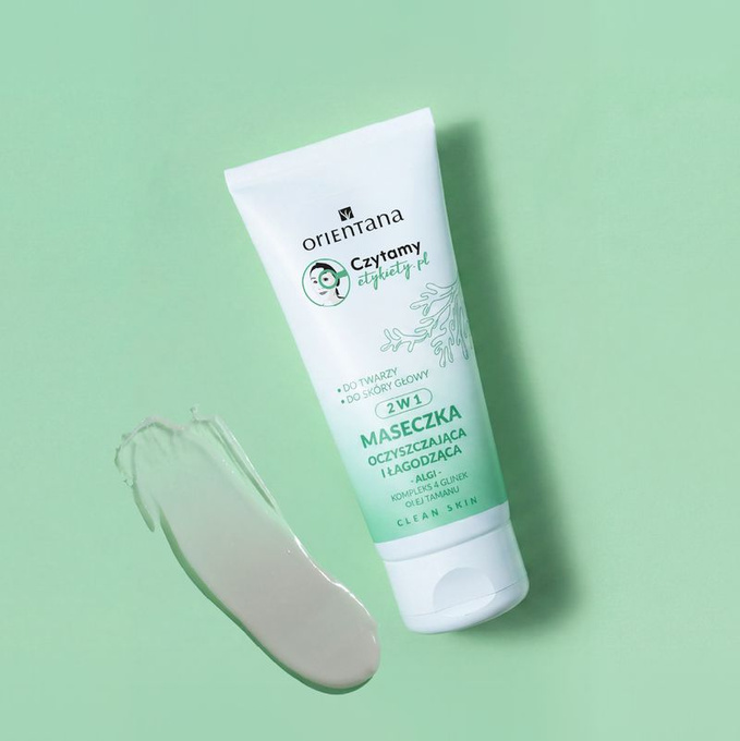 Orientana Clean Skin Maseczka oczyszczająca, 75 ml