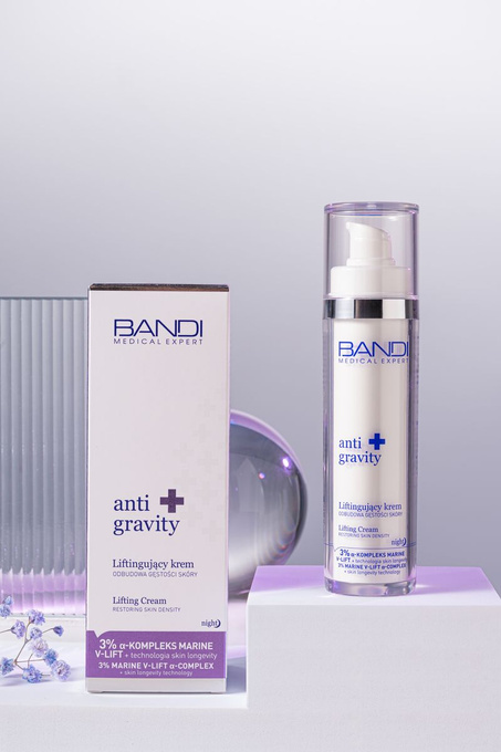 Bandi Medical Expert Anti Gravity Liftingujący krem odbudowujący gęstość skóry, 50 ml