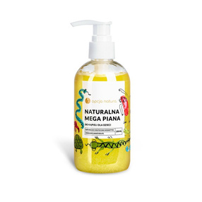 Opcja Natura Żel do kąpieli naturalna mega piana, 250 ml