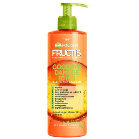 Fructis Goodbye Damage 10in1 krem bez spłukiwania do włosów 400 ml