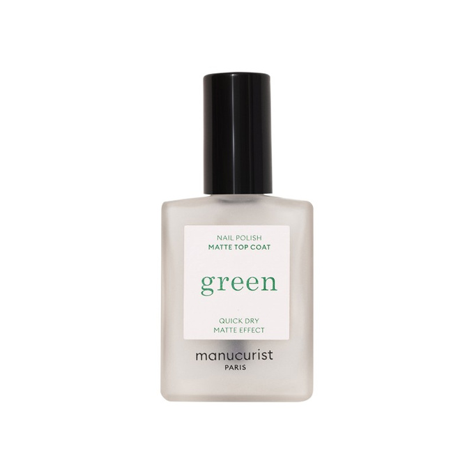 Manucurist Green Matte Top Coat, 15 ml