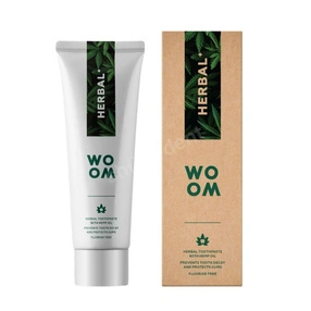 WOOM Herbal+ Ziołowa pasta ochronna na dziąsła, 75 ml