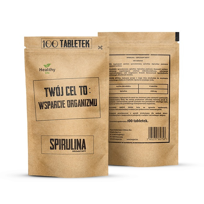 Twój Cel to Spirulina – 100 tabletek