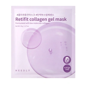 Needly Retifit Collagen Gel Mask maseczki hydrożelowe, 4szt
