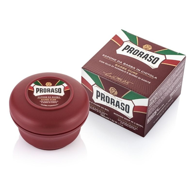Proraso Mydło do golenia w tyglu Twardy zarost 150 ml