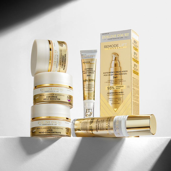 Eveline d'Aury Remodelift Therapy Peptydowy mezo-reduktor głębokich zmarszczek i bruzd 50+, 50 ml