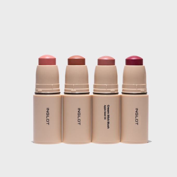 INGLOT Kremowy róż w sztyfcie Delicate Coral 210, 6,2 g