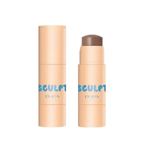PUPA Milano  SCULPT Stick do konturowania twarzy - 002 Medium-dark, 5 g