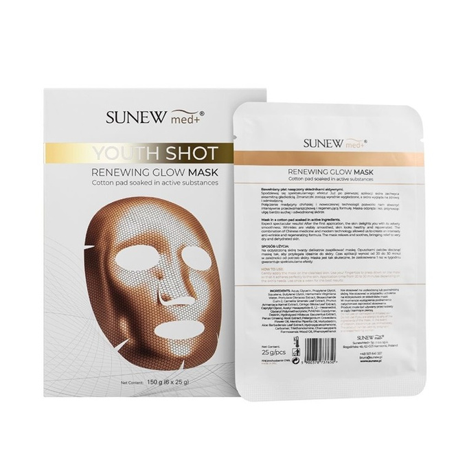 SunewMed+ Youth shot regeneracja + glow 6 szt.