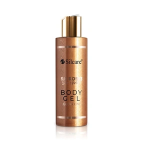 Silcare So Rose! So Gold! Body Gel Glow On! Rozświetlający żel do ciała z drobinkami, 150 ml