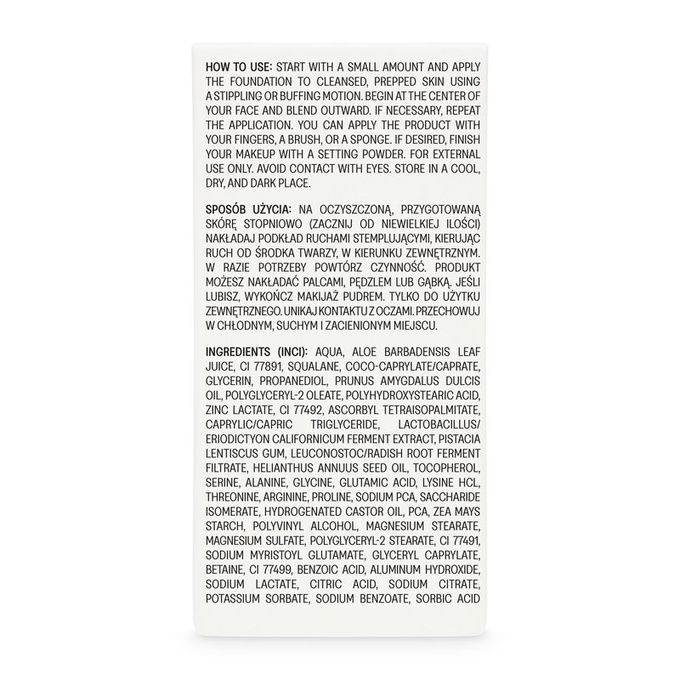 MINISTERSTWO. Podkład Pumpkin Cookie no 50, 30 ml