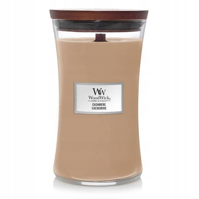 Woodwick - CASHMERE - świeca duża 610 g