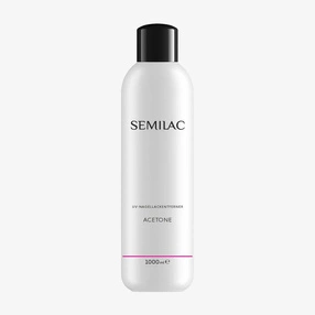 Semilac Zmywacz do lakieru hybrydowego (aceton) Acetone, 1000ml