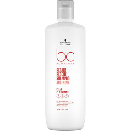 BC Bonacure Repair Rescue Shampoo szampon pielęgnacyjny do włosów zniszczonych 1000 ml