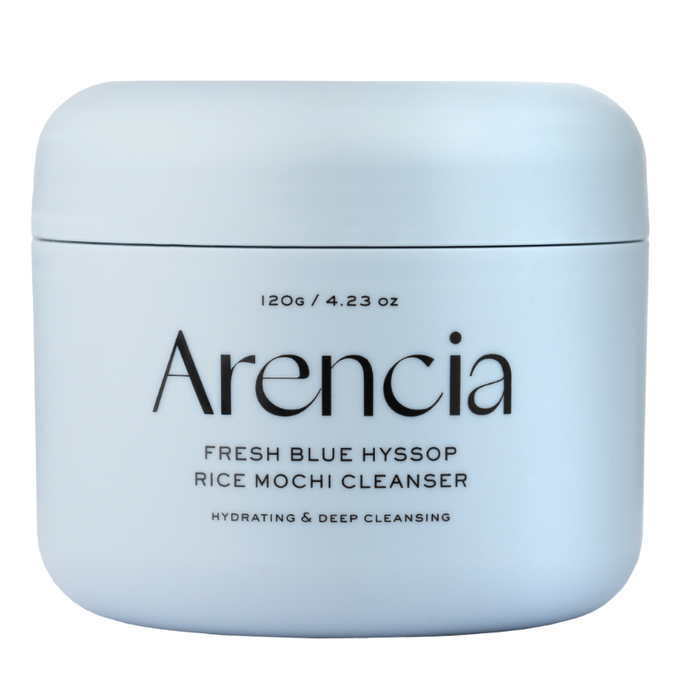 Arencia Fresh Blue Hyssop Rice Mochi Cleanser pasta oczyszczająco-nawilżająca, 120 g