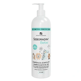 Seboradin Bebe szampon &amp; żel do mycia 2w1 dla dzieci, 500  ml