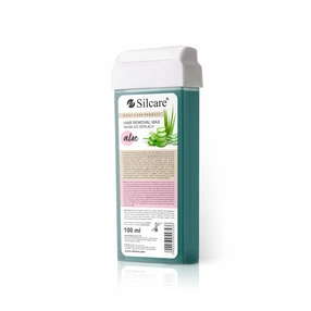 Silcare Wosk do depilacji w rolce Aloe, 100 ml