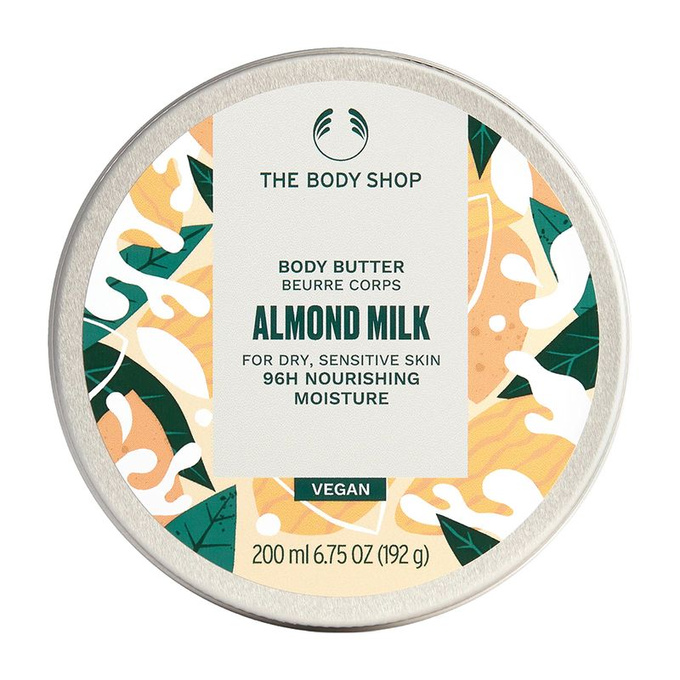 The Body Shop Masło do ciała Almond Milk, 200 ml