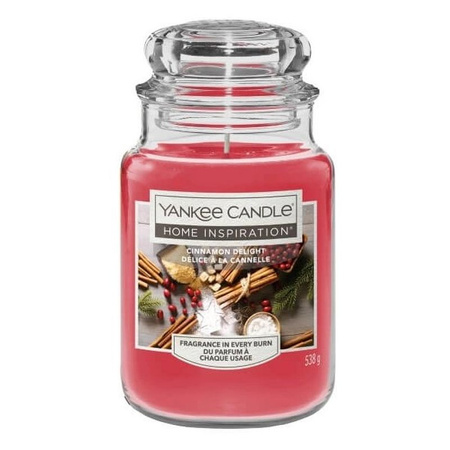 Yankee Candle CINNAMON DELIGHT - świeca duża 538 g