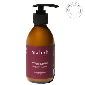 MOKOSH Nawilżająco-rozświetlający lotion do ciała „Czereśnia z bursztynem”