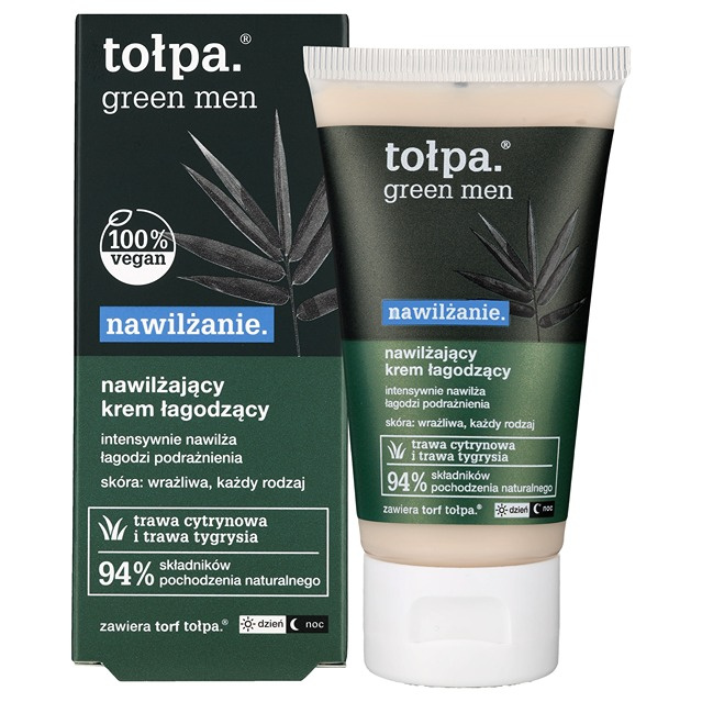 Tołpa Green Men Nawilżający krem łagodzący 50 ml