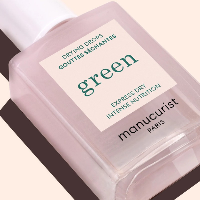 Manucurist Green Drying Drops - Kropelki przyspieszające schnięcie lakieru, 15 ml