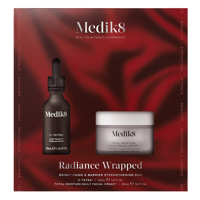 Medik8 Radiance Wrapped SET - Zestaw rozświetlający i wzmacniający barierę skóry