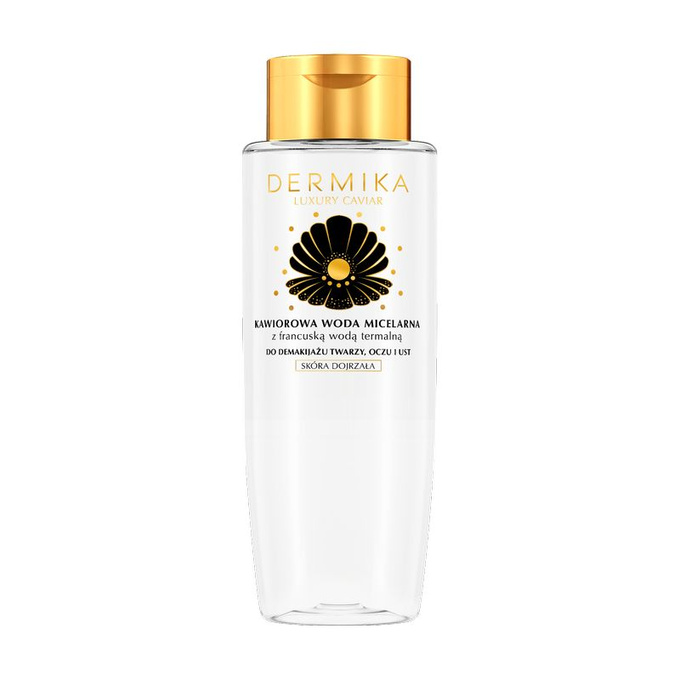 Dermika Luxury Caviar Woda micelarna z francuską wodą termalną, 400 ml