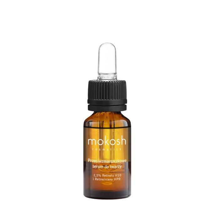 Przeciwzmarszczkowe serum do twarzy 2,5% Retinolu H10 i Retinoinianu HPR (Kompleks) Róża z jagodą