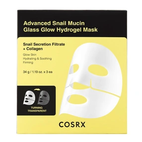 COSRX Advanced Snail Mucin Glass Glow Hydrogel Mask 3x34 g