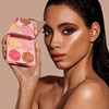 BY TERRY Paleta rozświetlaczy i róży Brightening CC Palette Sunny Flash