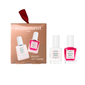 Manucurist Ready, Set, Shine! Zestaw do pielęgnacji paznokci 2 x 8ml
