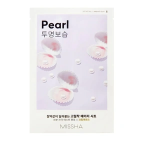 MISSHA Airy Fit Sheet Mask, maseczka w płachcie Pearl, 1 szt