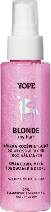 YOPE Blonde Mgiełka do włosów Kwarc 100 ml