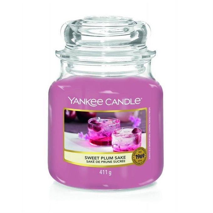 Yankee Candle - Słoik średni Sweet Plum Sake