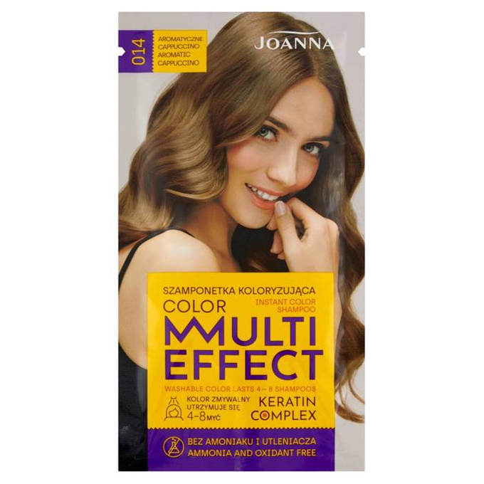 Multi Effect Color szamponetka koloryzująca 014 Aromatyczne Cappuccino 35g