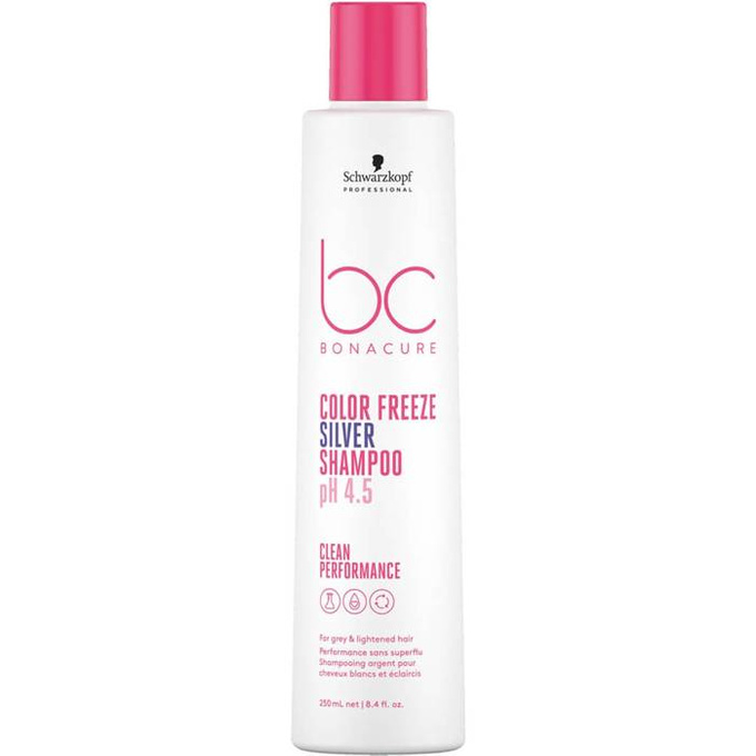 BC Bonacure Color Freeze Silver Shampoo szampon z pigmentem do chłodnych odcieni włosów 250 ml