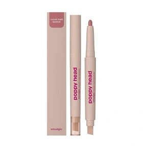 poppy head smudgic velvet matt lipstick Kredka do ust - 06 Charm Whisper, 0,85 g