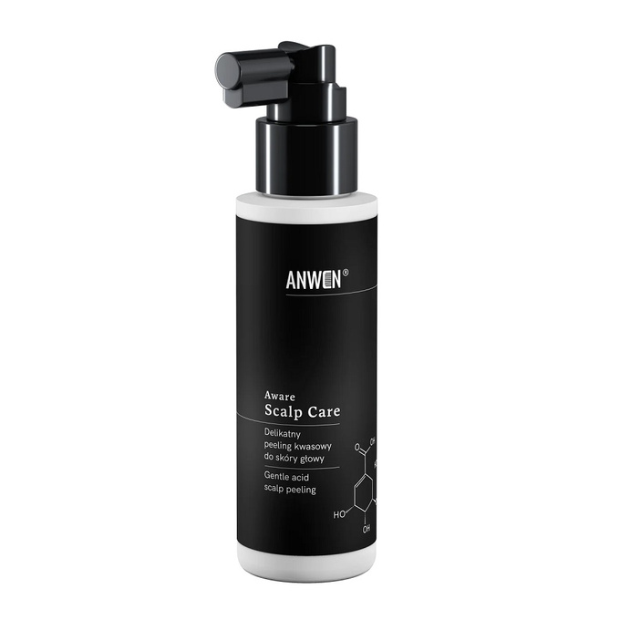 Anwen Aware Scalp Care delikatny peeling kwasowy do skóry głowy, 100 ml