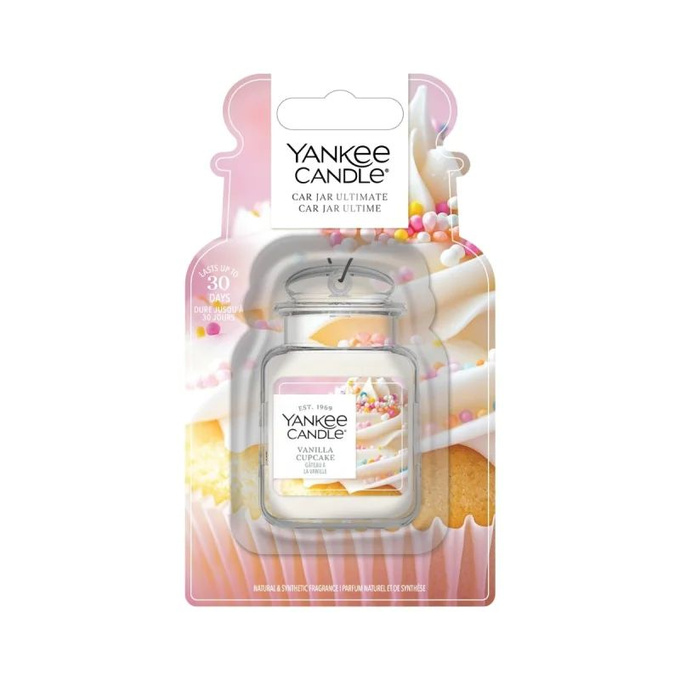 Yankee Candle Car Jar Ultimate Zapach do samochodu Vanilla Cupcake