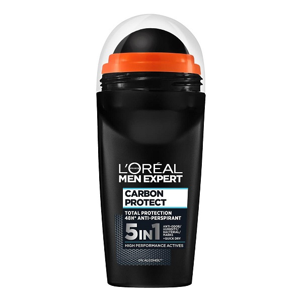 Loreal Paris Men Expert Carbon Protect 5w1 Anti-Perspirant XXL Roll-On 50ml