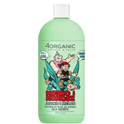 4organic naturalny płyn do kąpieli Zielona Woda Kajko i Kokosz jabłko i melon 500 ml