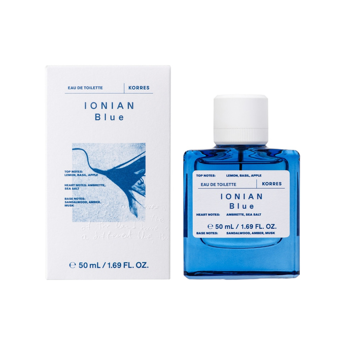 Korres Ionian Blue woda toaletowa unisex EDT, 50 ml