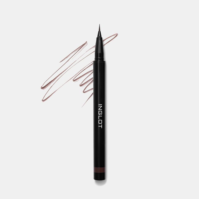 INGLOT Pisak do brwi i oczu - Dark Brown 02, 0,5 ml