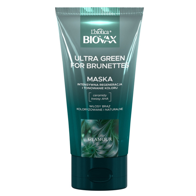 Glamour Ultra Green For Brunettes maska do włosów dla brunetek 150 ml