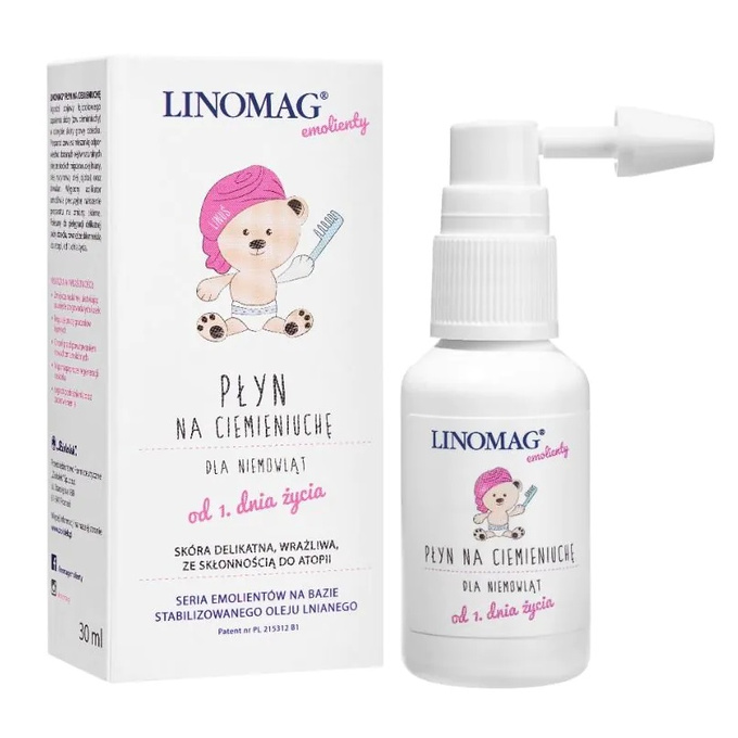 Linomag Płyn na ciemieniuchę dla niemowląt, 30  ml
