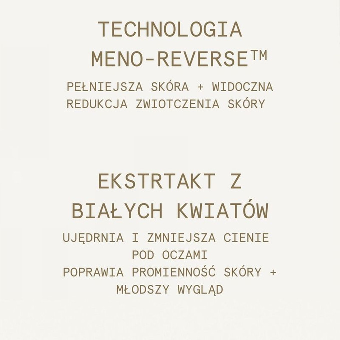 Korres White Pine Meno-Reverse krem wygładzający zmarszczki wokół oczu i ust