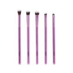 Eye Brushes pędzle do makijażu oczu Purple 5szt